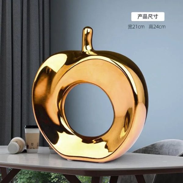 Gold Apple Decor