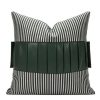 Leather Green And White