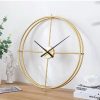 Gold Wall Clock