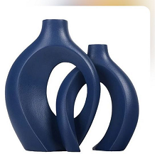 2 IN 1 VASE BLUE