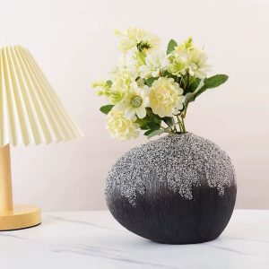SAND VASE BLACK