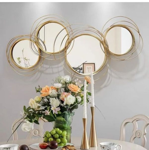 CONSOLE MIRROR GOLD