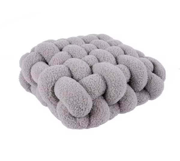 KNOTTED SQUARE IMPORTED GREY BIG