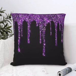 PURPLE AND BLACK SWIRL