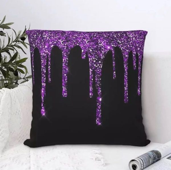 PURPLE AND BLACK SWIRL