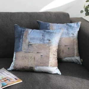 BROWN AND BLUE  PLUSH [SKY DESIGN]