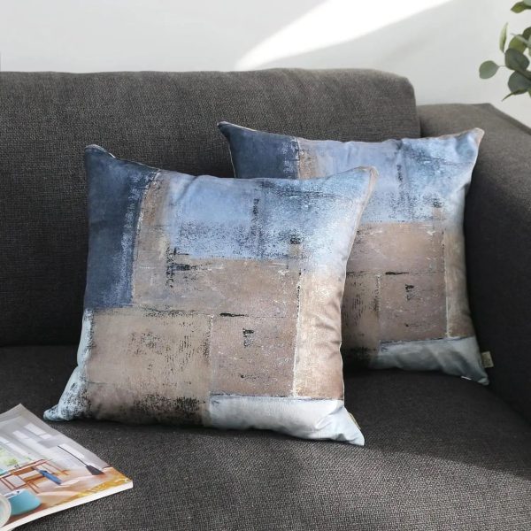 BROWN AND BLUE  PLUSH [SKY DESIGN]