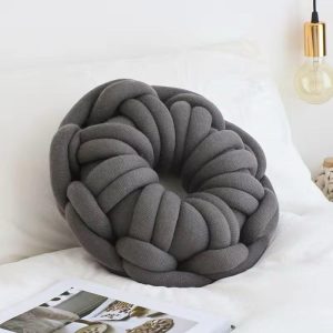 ROUND KNOTTED IMPORTED GREY