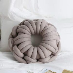 ROUND KNOTTED BEIGE