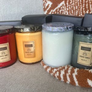 SCENTED  CANDLES