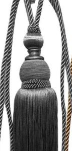TIE BACK GREY