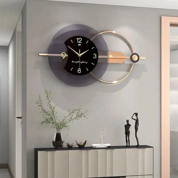 Glass Wall Clock