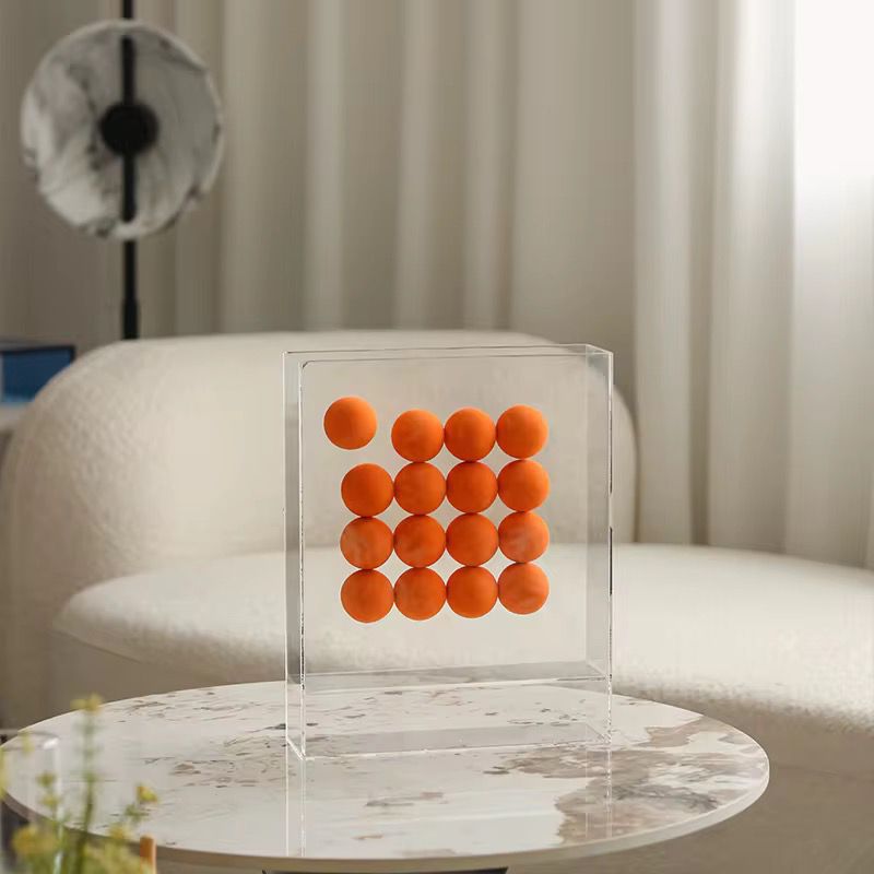 Spongeball Acrylic Decor [Orange]